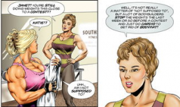 健美漫画,健美漫画中的力量与美学